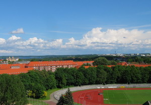 Blick auf die Oststadt