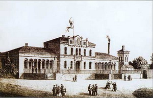 Bahnhof 1857