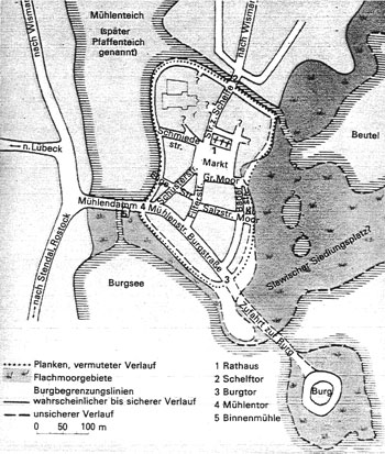 Pfaffenteich im 12. Jahrhundert